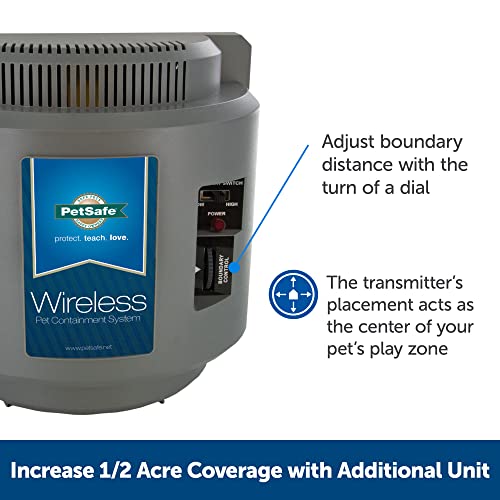 PetSafe-Wireless-Fence-Extra-Transmitter-Increase-Your-Existing-Wireless-Fence-Boundary--Pet-Containment-for-Dogs-and-Cats-From-the-Parent-Company-of-the-INVISIBLE-FENCE-Brand