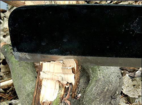 Solid Aim Toolsl Billhook Machete Hatchet Brush Axe , Personal Machete With A Well Balanced Handle ,Large Tool In 3" Steel Blade X 12.5" ( Overall Length 15.5" )Pure Steel 4Mm Extra Thickness Steel. #TOP3