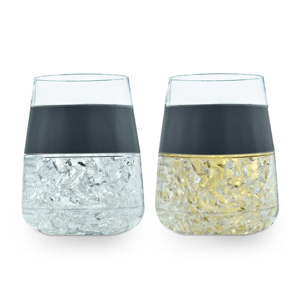 Verres à vin avec sac isotherme pour vos pique-niques et sorties d'été