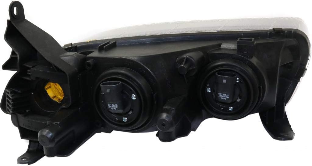 KarParts360 For 2001 2002 Saturn L200 Headlight Assembly Passenger Side w/Bulbs For GM2503200
