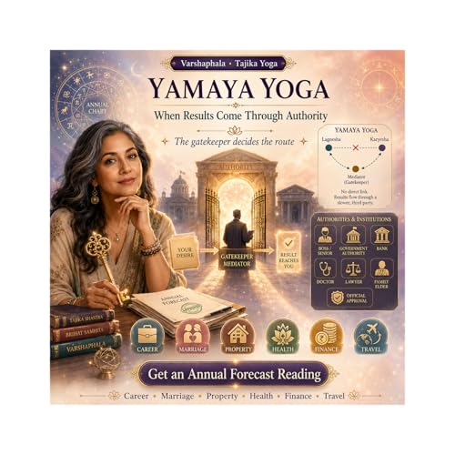 Yamaya Yoga in Varshaphala: Yearly Forecast Through Gatekeepers