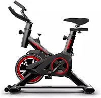 Bicicleta ergométrica, leve e compacta