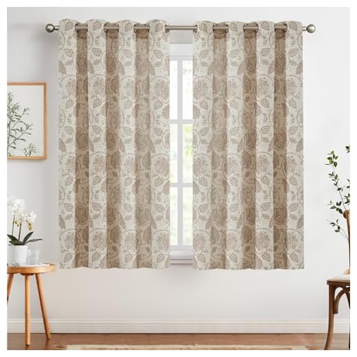 jinchan Linen Curtains for Living Room