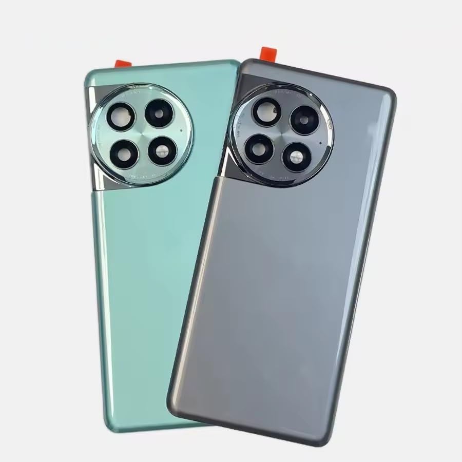 Compatible Rear Glass Panel for OnePlus Ace 2 Pro Model PJA110 – Battery Door Back Cover, Battery Back Cover Housing Replacement Part (Titanium Gray)