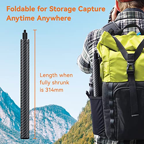 Perche à selfie télescopique 120cm accessoire DJI Osmo Action - 7