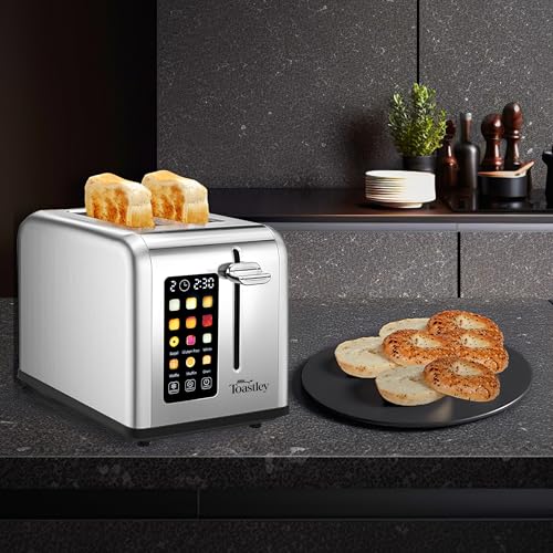 Toastley 2-Slice Smart Toaster with Touch Control & Functions - Image 6