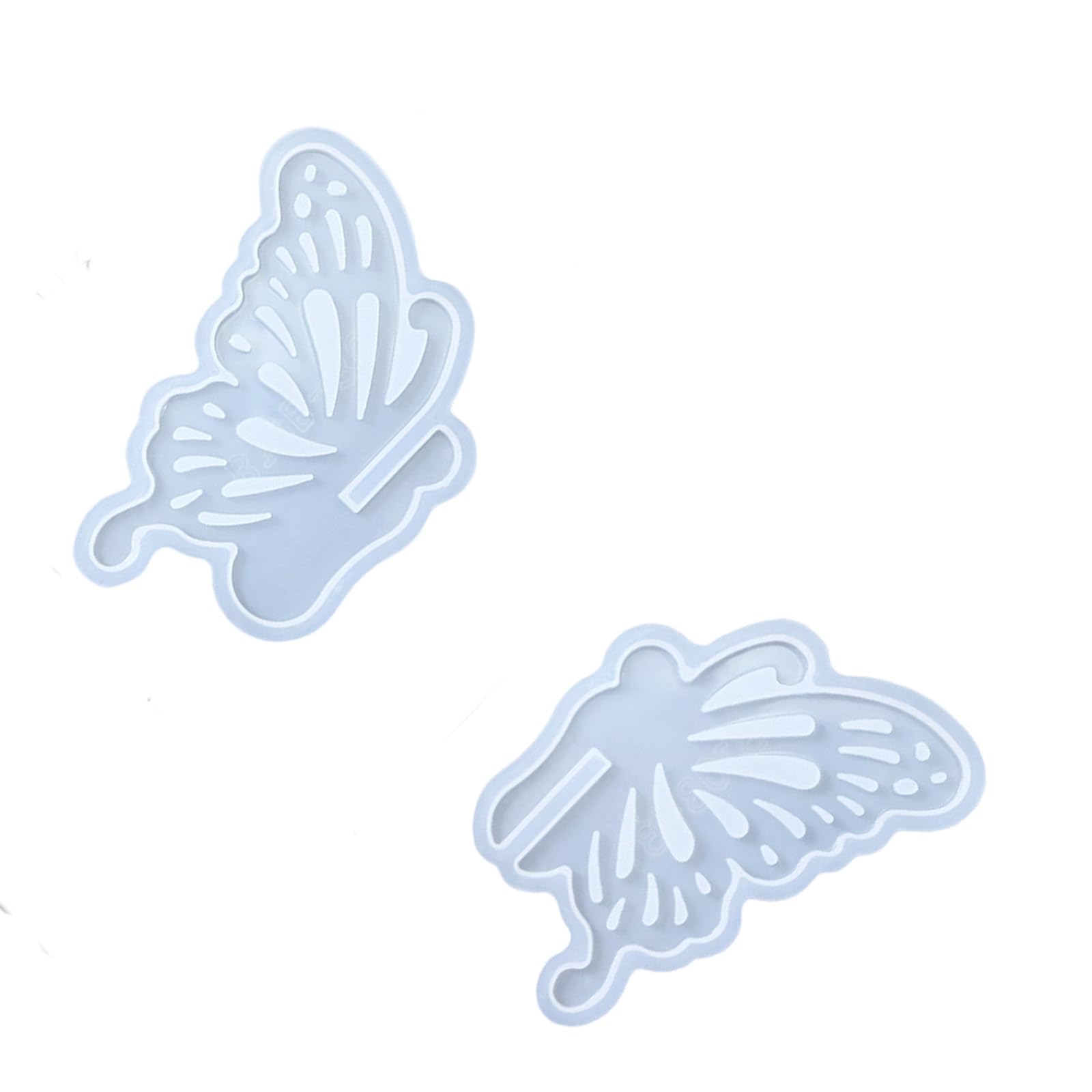 HZBB Hollowed Resin Pendant Silicone Mold for Soap Hanging Decorations Craft Mold for Epoxy Resin Butterfly Molds