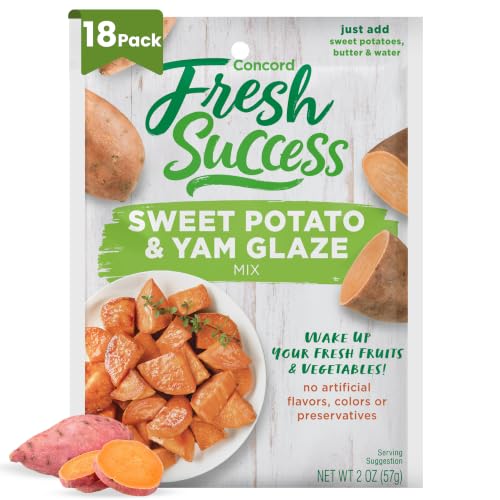 Concord Foods Sweet Potato and Yam Glaze, 2 oz Pouches