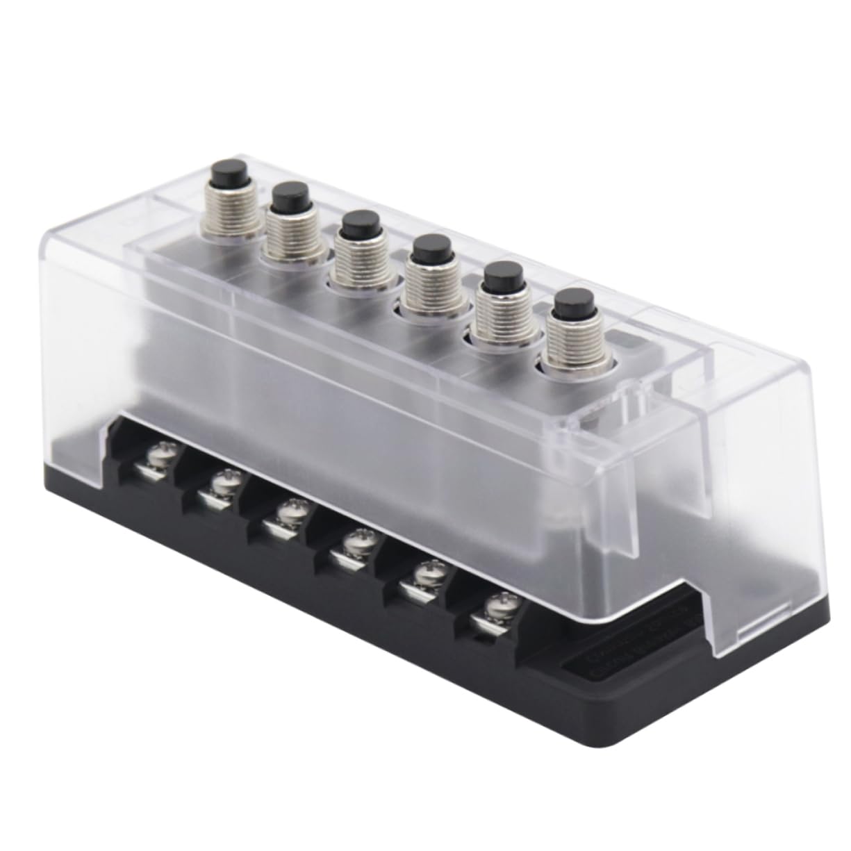 PRETYZOOM 2 Sets Circuit Breaker Overload Box for Car Rv Yacht Marine Circuit Breaker Panel 100a Total 30a Each Branch Durable