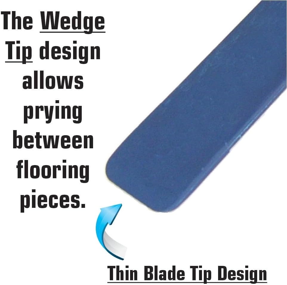 Bojo Tools - Narrow Flat Plastic Pry Tool with "Hammer Point" 25-PACK