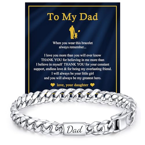 Pulsera de acero inoxidable cubana grabada para hombre miniatura 1