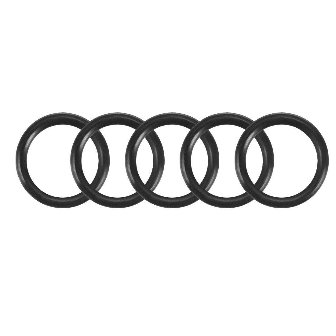 Produktbild von 30 O-Ringe 11x8x1,5mm – NBR Gummi, 70 Shore, Für Auto, Rohre & Dichtungen
