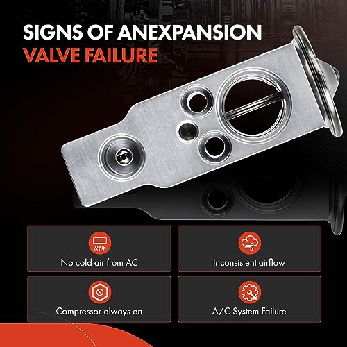 A-Premium A/C Expansion Valve Compatible with Toyota Camry RAV4 Corolla Highlander, Lexus LS460 LS600h, & More