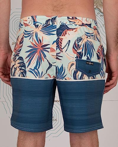 Salty Crew Tandem Elastic 18" Men's Boardshorts – Comfortable Stretch Fabric, Elastic Waistband, Casual Beachwear4