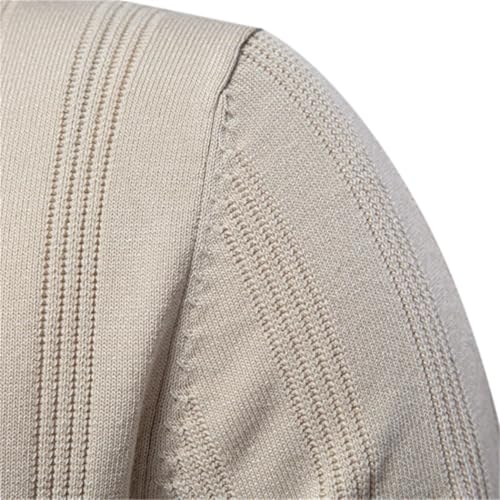 Men Summer Ribbed Knit Polos Shirt Breathable and Cool Polo Shirts Suitable for Business Office and Vacation Travel3