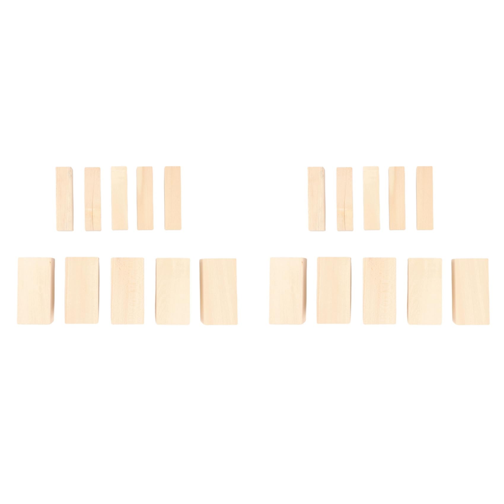 Jnchdghwa 20x Basswood Carving Blocks Kit Whittling Blanks Beginners Unfinished Wood Whittling Blocks Carving Block Kit(10L+10S)