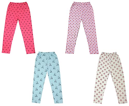 Image of indi weaves Regular Fit Cotton Printed Girls Pyjamas Set