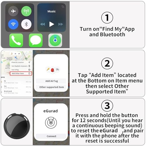 Image of 2 Pack Mini GPS Trackers for Vehicles Work with Find My (iOS Only) Real Time Car Tracker Tags Hidden Car Locator Tracking Device Global Coverage No Monthly Fee or Subscription No SIM Card Required