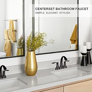   Oil-Rubbed-Bronze-Bathroom-Faucet-Lava-Odoro-Modern-Two-Handle-4-Inch-Centerset-Bathroom-Sink-Faucet-Bronze-Vanity-Faucet-with-Pop-up-Drain-Assembly-Supply-Line-Spot-Resistant-BF423-ORB