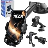 SecuFirst Support Telephone Voiture,Porte de Téléphone pour Douche et Mur