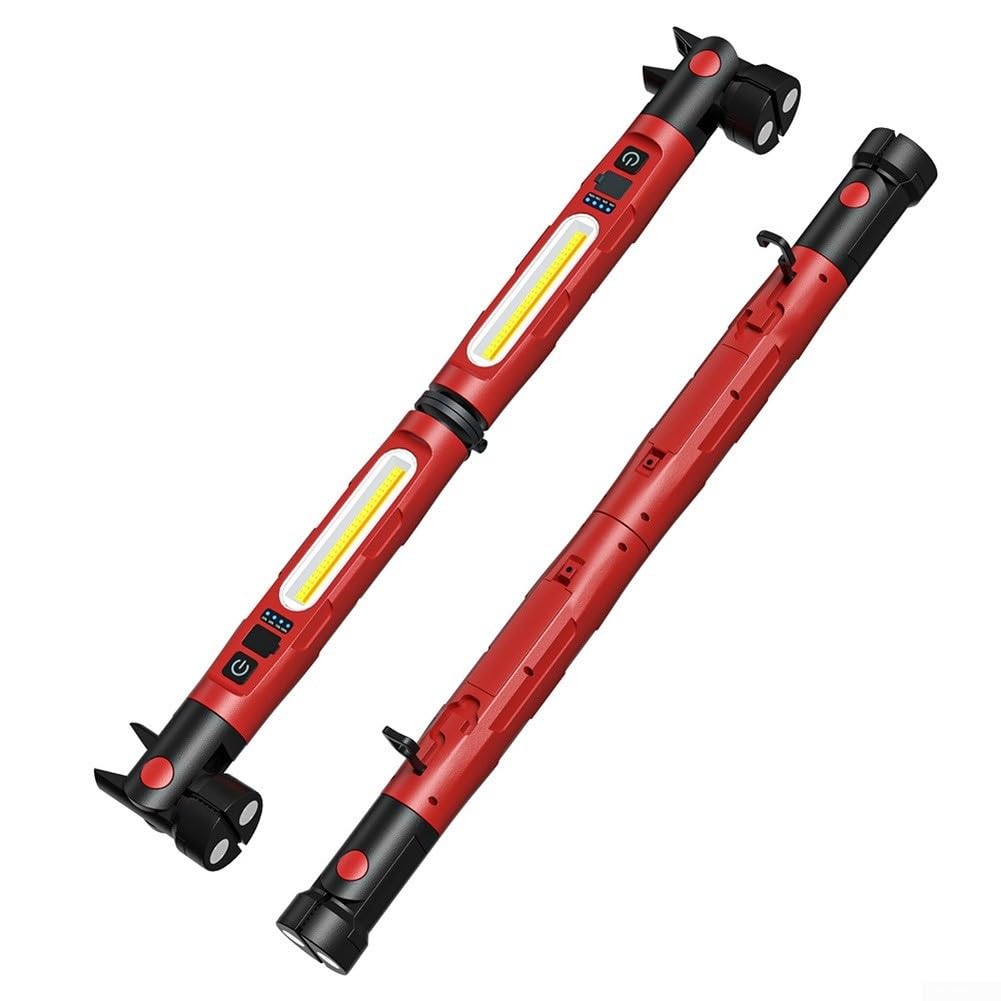 Luce LED Ricaricabile ABS Base Magnetica per forte Luce LED Ricaricabile