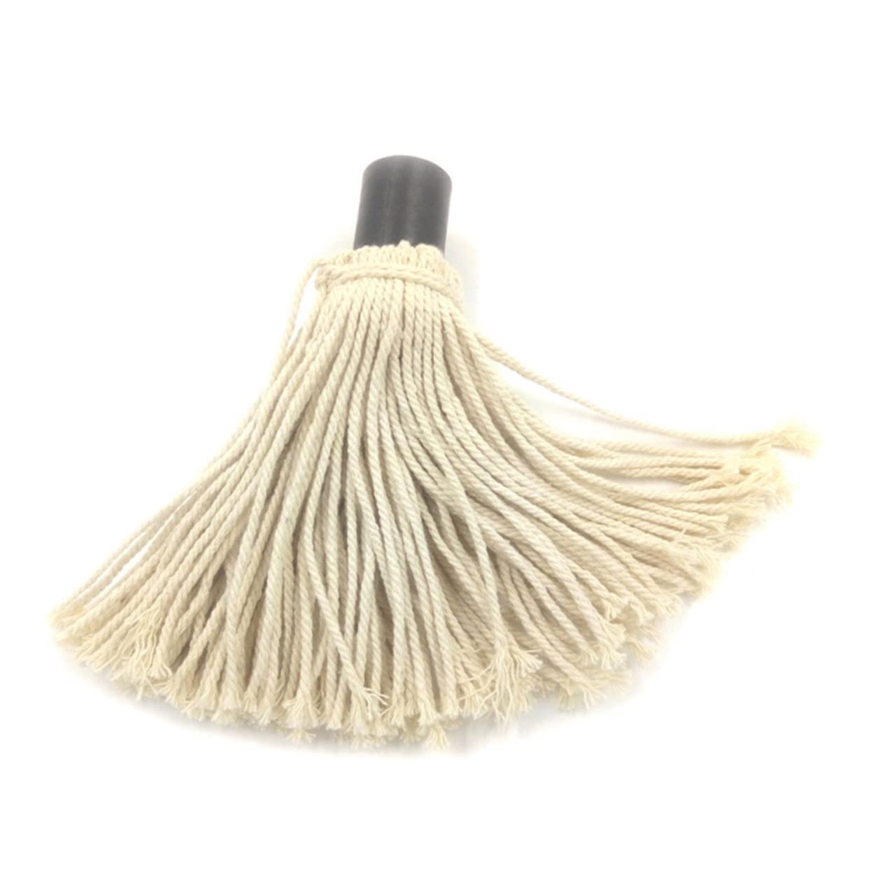 BESPORTBLE Basting Mop for Grill Cotton Fiber Head Long Hardwood Handle Dish Mop for Roasting Grilling Apply Barbeque Sauce Marinade Glazing Tool