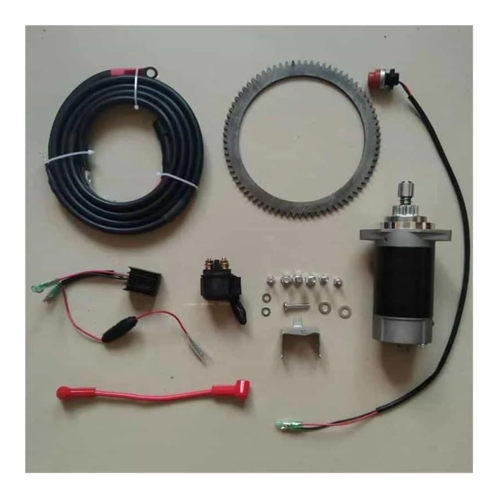 E. Injection Kit de démarrage électrique pour moteur hors-bord 15hp à 30hp 4t