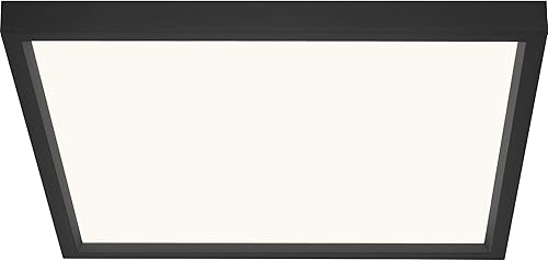 Miniatura 7 de Quoizel OST1615EK Outskirts - Lámpara de techo de acrílico blanco transicional de montaje empotrado, LED integrado de 30 vatios, 1 pulgada de alto x