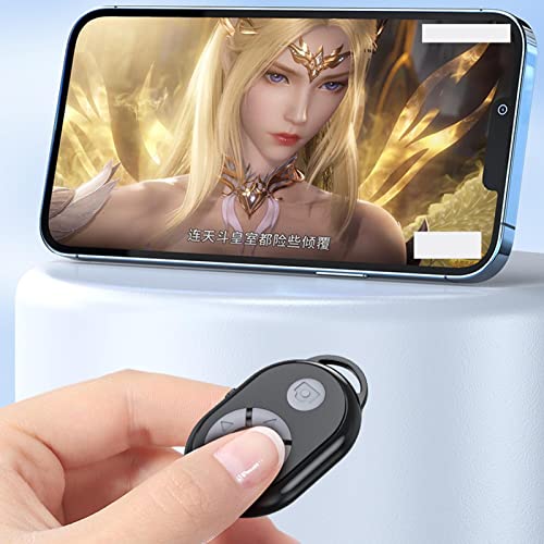 shopparadise カメラリモコン ブルートゥース スマートフォン用 Bluetoothリモコン 無線 Bluetooth スマートフォン用 自撮りシャッター ブルートゥース 自撮り 音楽の再生/停止 携帯カメラシャッター自撮りリモコン タッチスマホコントローラー