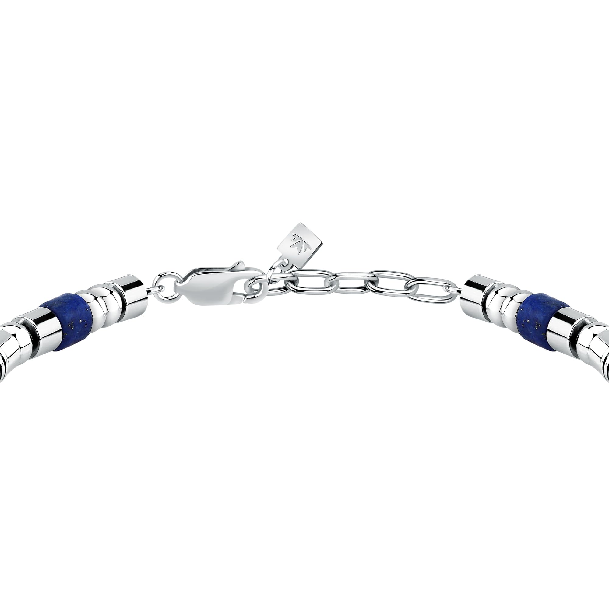 Morellato Bracciale Uomo in Acciaio, Lapislazzuli, Collezione PIETRE - S1741