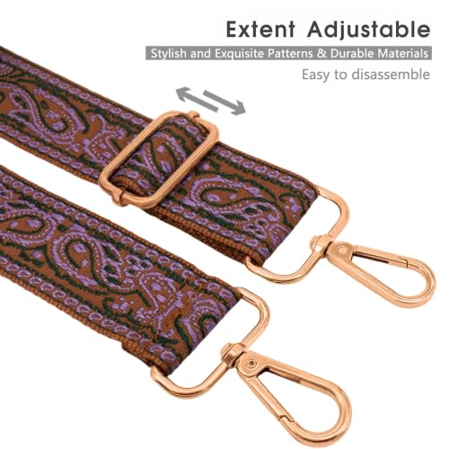 Image of Replacement Purse Strap Shoulder Strap Adjustable Crossbody Strap for Women Crossbody Wide Shoulder Bag