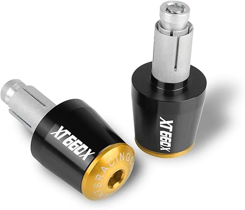 Miniatura 4 de Tapón de empuñaduras de manillar de motocicleta de 78 de pulgada y 0.866 in para XT660X XT660 XT 660 X 660X 2004-2017 2018 2019 Cubierta de tapones