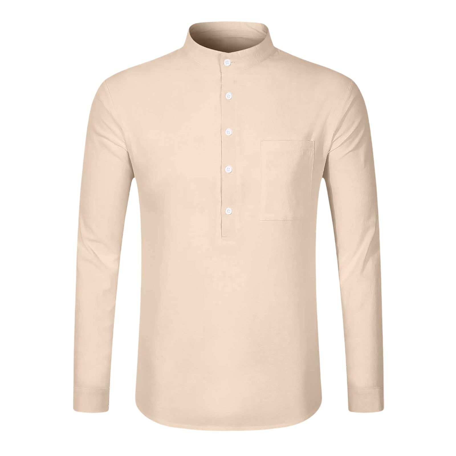 Generisch Pantaloni da uomo in lino per primavera e estate, vestibilità larga, traspiranti, con elastico in vita, per abbigliamento casual quotidiano e da ufficio