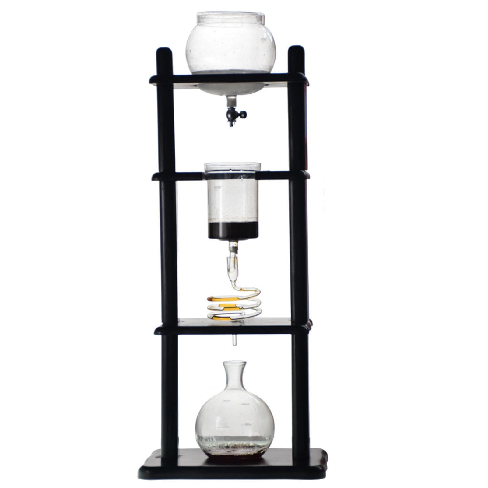Cold Brew Drip Tower， Cold Brew Coffee Tower, wolno parzący japoński ekspres do kawy na zimno, 35 uncji, Cold Brew Drip, wieża do kawy lodowej