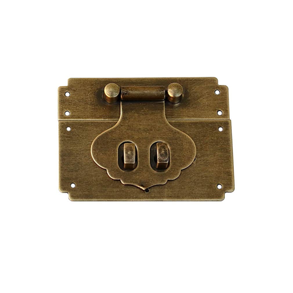 30 Serrature Hasp Vintage Per Scatole Di Legno - Chiavistelli Decorativi Con Viti - Foto 6