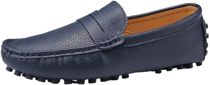 Shoes Men's Comfortable Flat Slip-on Loafers Low-top Round-Toe Oxford Versatile Casual Shoe