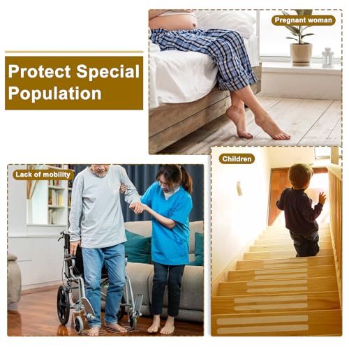 48stk Anti Rutsch Streifen, Badezimmer Antirutschband, Transparente und rutschfeste Aufkleber, Selbstklebender Rutschschutz mit Premium Schaber, für Schwimmbad, Dusche, Badezimmer, Treppe (Zwei Stile)