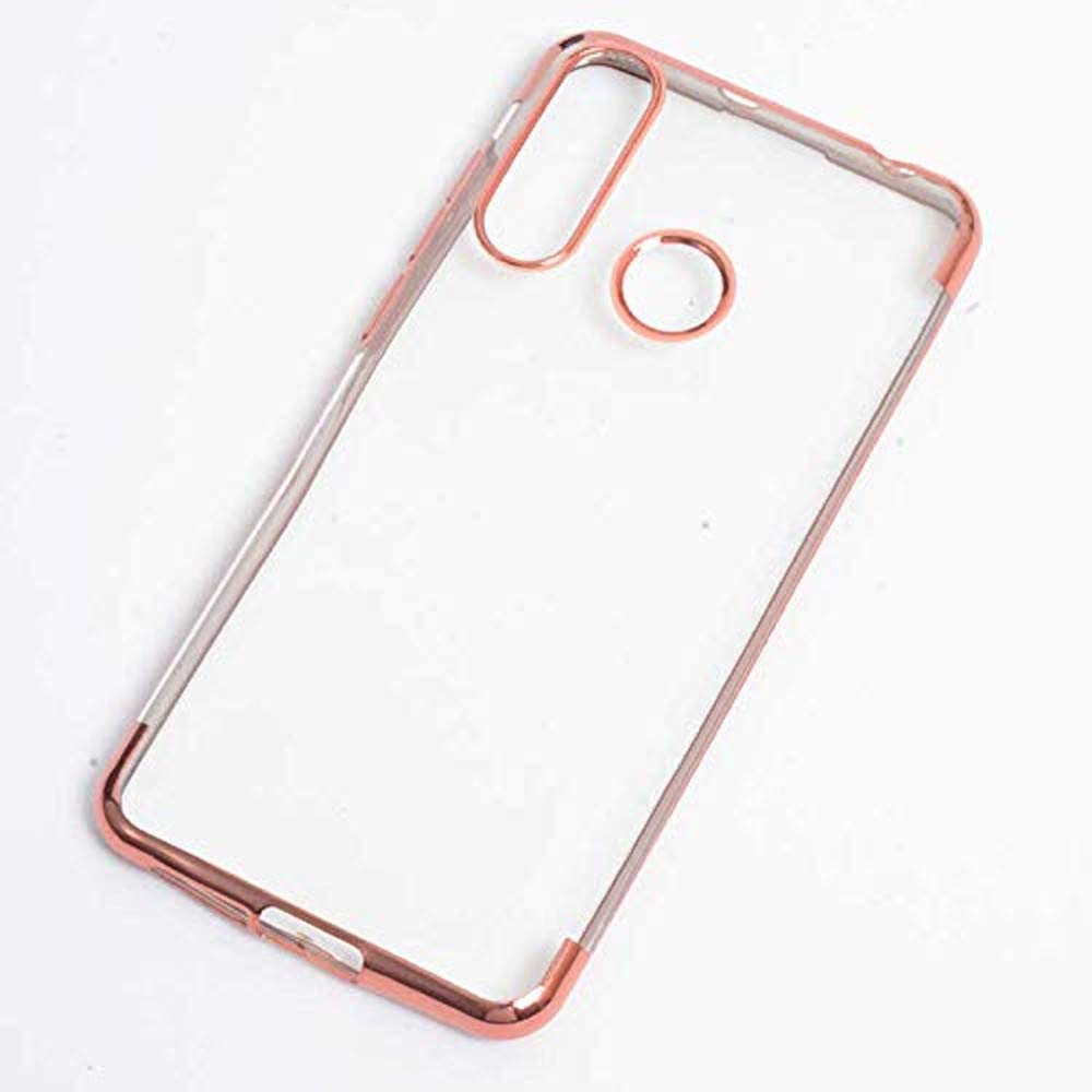 Zore Casper Via F3 Dört Köşeli Lazer Rose Gold Cep Telefonu ile uyumlu Kılıfı
