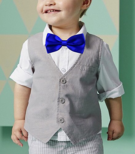 Flairs New York Little Gentleman's Bow Tie (Little Bow Tie Only, Royal Blue) #TOP2