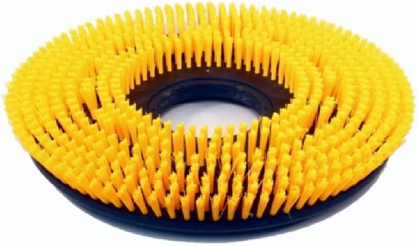 Nobles 20 Inch Poly Floor Scrubber Brush - Replacement, Yellow Nylon Bristles