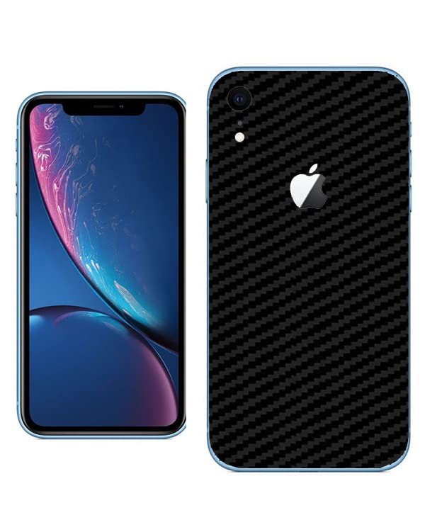 Amazon.in: Buy GADGETSWRAP (Black) Apple iPhone XR Carbon Fiber 3D 