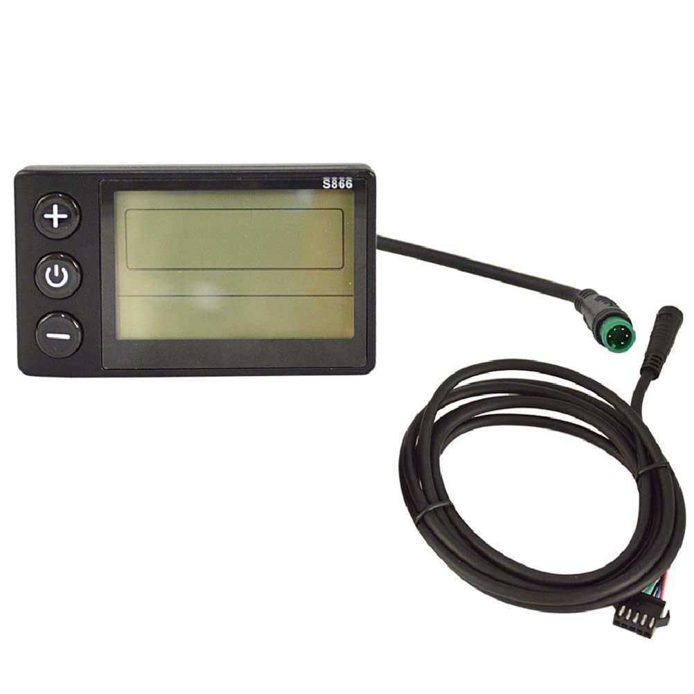 S866 VéLo éLectrique LCD Affichage E-Bike Scooter éLectrique Affichage
