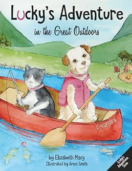 Paperback Lucky's Adventure in the Great Outdoors: A book about friendship, kindness and teamwork (Lucky's Adventures) Book