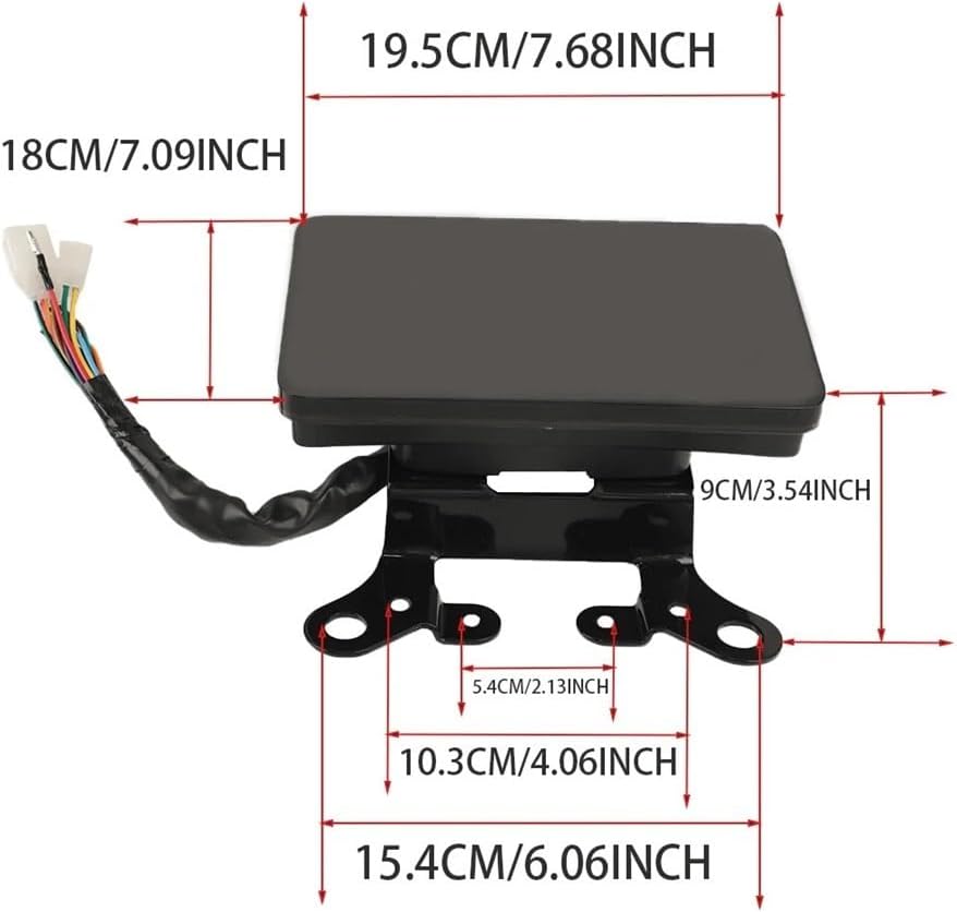 Motorcycle Speedometer for GL150 GL 150 for YBR125 YB125 Tachometer Dashboard Tachometer Odometer Gauge Dual Odometer Tachometer