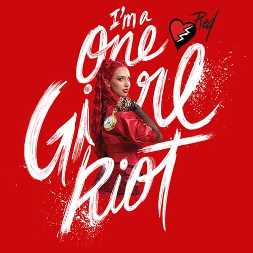 Boy's Descendants: The Rise of Red I'm a One Girl Riot T-Shirt2