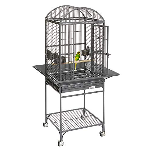 MidWest Homes for Pets Nina Bird Cage-Platinum Dome Top