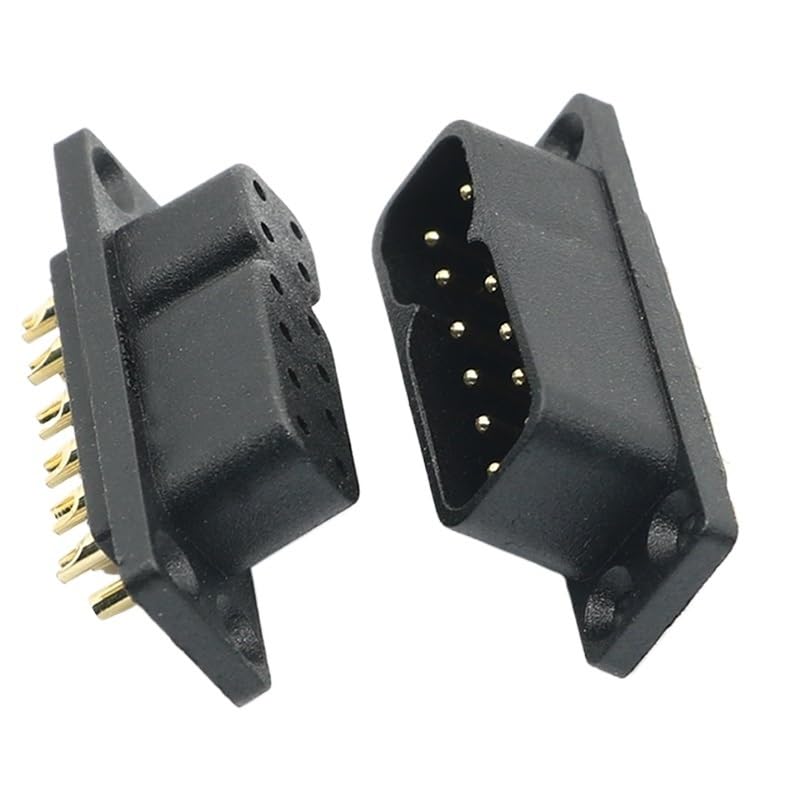 Conector de potencia alta temperatura JY12P macho hembra miniatura 4