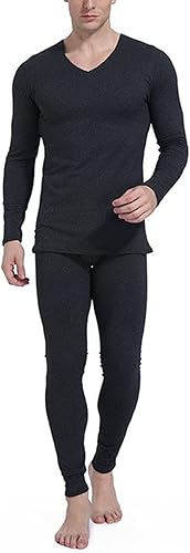 Miniatura 2 de Conjunto de ropa interior térmica para hombre pantalones largos para hombre capa base de forro polar con parte superior y pantalones