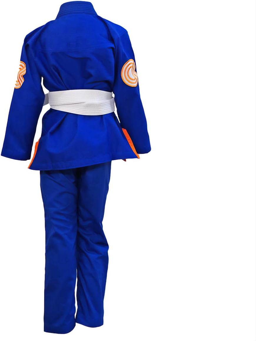 Chaos and Order Kid's Base Label V2 BJJ Gi - Blue