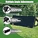 Soccer Rebounder Board, Soccer Wall Kick Back Trainer, Dual Angle Football Rebounder Wall Board, Football Training Equipment Accessories to Improve Passing Skills